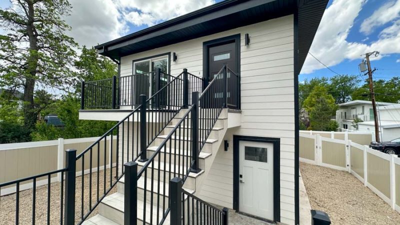 Custom detached ADU built by Palo Blanco Builders in Heber City, Utah